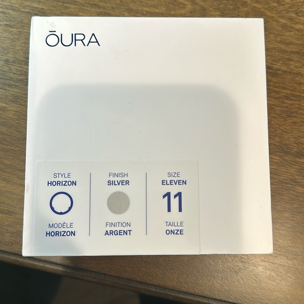 ŌURA Horizon Silver Ring - SZ 11